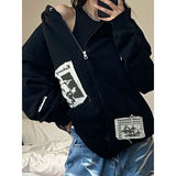 Trizchlor Gothic Zipper Hoodie