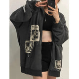 Trizchlor Gothic Zipper Hoodie