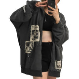 Trizchlor Gothic Zipper Hoodie