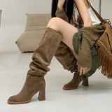 Trizchlor-Boho Fringe Festival Boots