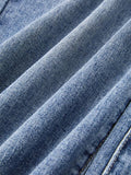 Trizchlor Pocket Design Blue Wash Boyfriend Jeans