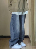 Trizchlor Pocket Design Blue Wash Boyfriend Jeans