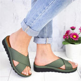 Trizchlor Women Summer Slippers Casual Ladies Sandals Platform Non-slip Female Shoes Soft Wedge Outdoor Women Shoes