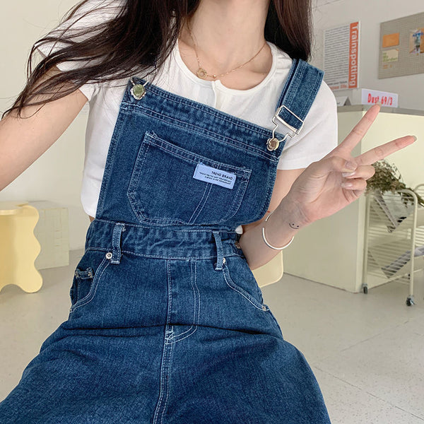 Trizchlor New Design Denim Jumpsuit Women Korean Fashion Baggy Jeans J